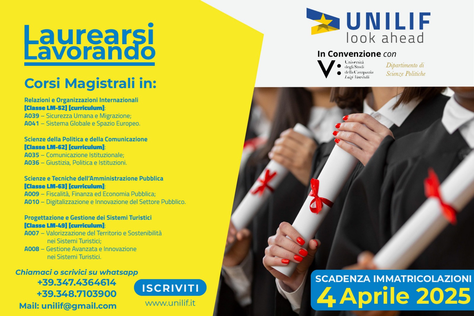 Corsi di Laurea Magistrale